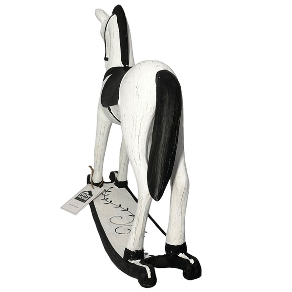 🎄 National Tree Co. HGTV 24” Rocking Horse Wooden - Picture 6 of 12